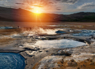 Hot springs, Iceland