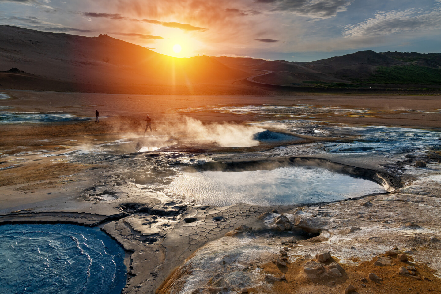 Hot springs, Iceland