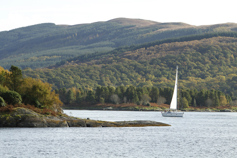 Sailing On The Kyles of Bute