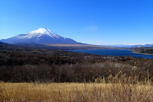 Yamanashi, Lake Yamanaka, Japan