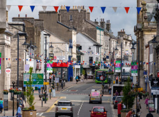 Kendal Town Centre, Cumbria