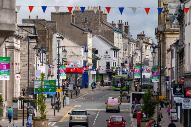Kendal Town Centre, Cumbria