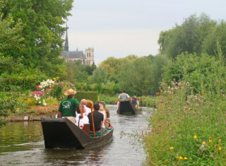 Amiens Flowers, Foliage, River, Boat trip