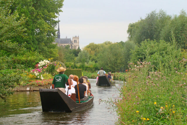 Amiens Flowers, Foliage, River, Boat trip