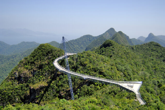 Malaysia - Langkawi - Hanging Bridge Cable Car