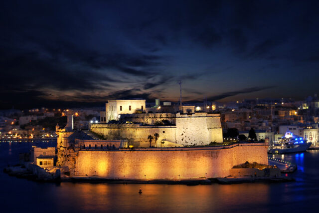 Fort St. Angelo, Malta, Architecture, Boat, Building, Castle, Fort, House, Housing, Mansion, Transportation, Vehicle