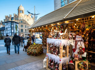 Christmas Markets in Exchange Square, New Cathedral St