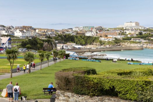 Newquay, Cornwall - Newquay Gardens and Town