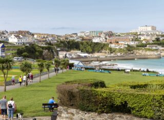 Newquay Gardens and Town