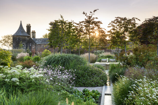 The Paradise Garden in summer at RHS Garden Bridgewater