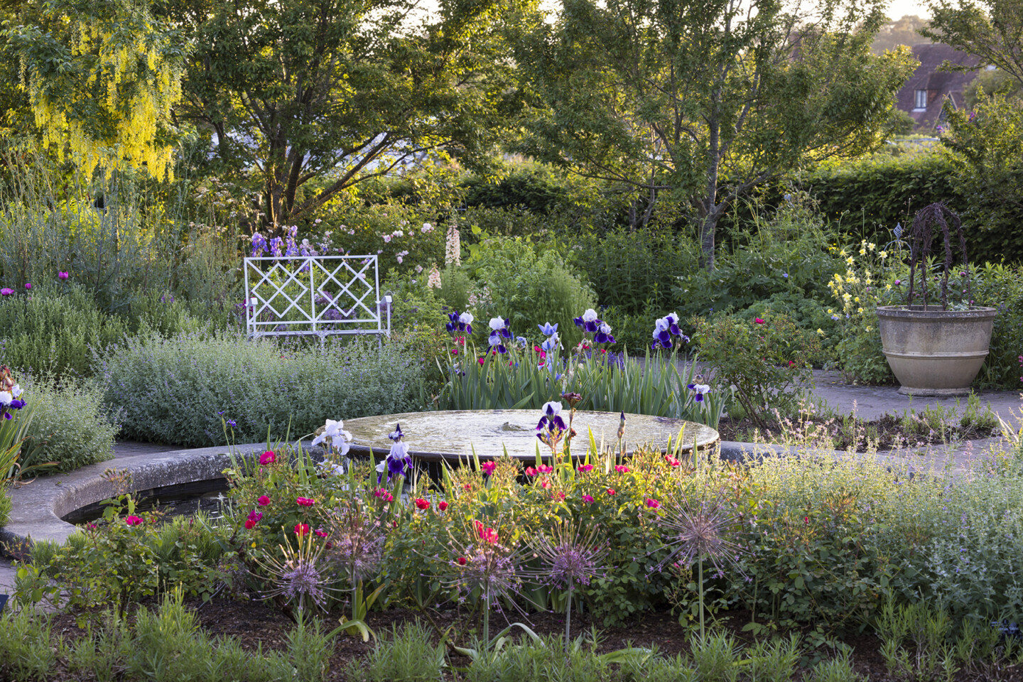 The Cottage Garden in spring at RHS Garden Wisley