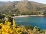 Panoramic view of the bay in Roses