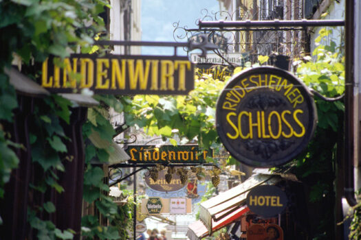 Germany - Rüdesheim - Rheingau wine region