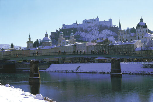 Salzburg, Austria - Winter in the city