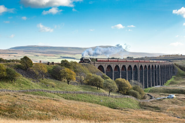 Settle to Carlisle Railway, Yorkshire - Viaduct and countryside