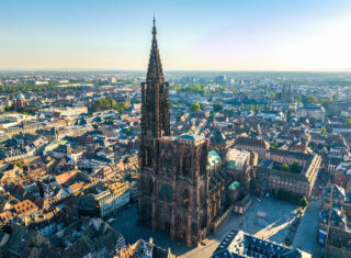 Aerial view of Cathedral