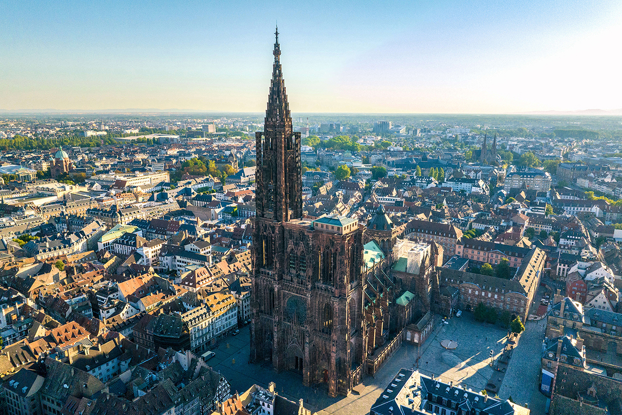 Aerial view of Cathedral