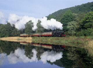 Lakeside and Haverthwaite Railway, Cumbria - Scenice Trains, Countryside