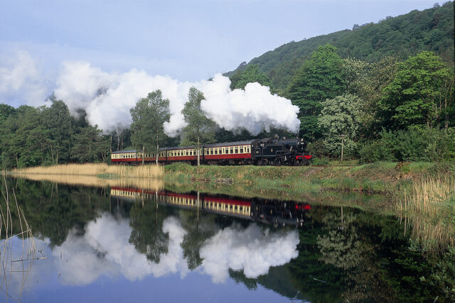 Lakeside and Haverthwaite Railway, Cumbria - Scenice Trains, Countryside