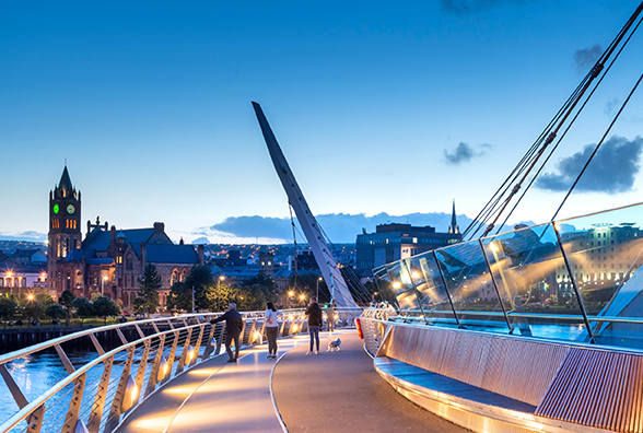 The Peace Bridge, Derry (Londonderry)