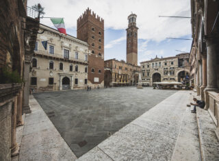 Verona, Italy - Piazza dei Signori