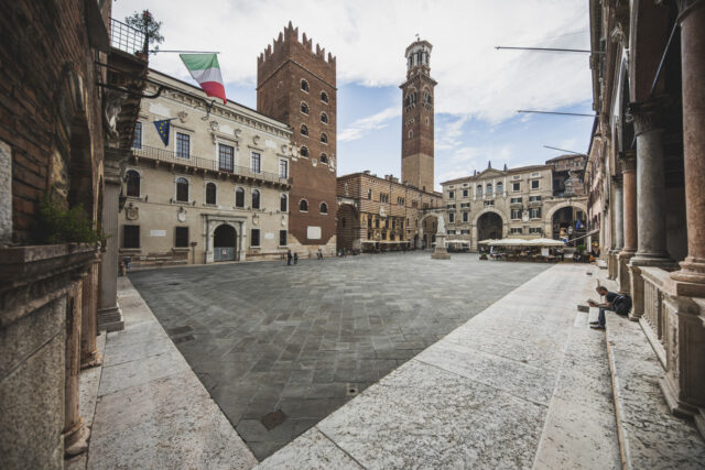 Verona, Italy - Piazza dei Signori
