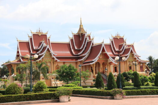 Laos, Southeast Asia, Vientiane, Pha That Luang