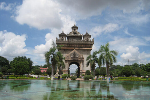 Laos, Vientiane, Patuxai Arch