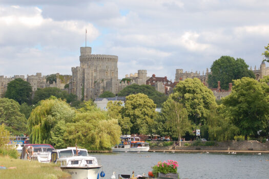 Windsor Castle from the river