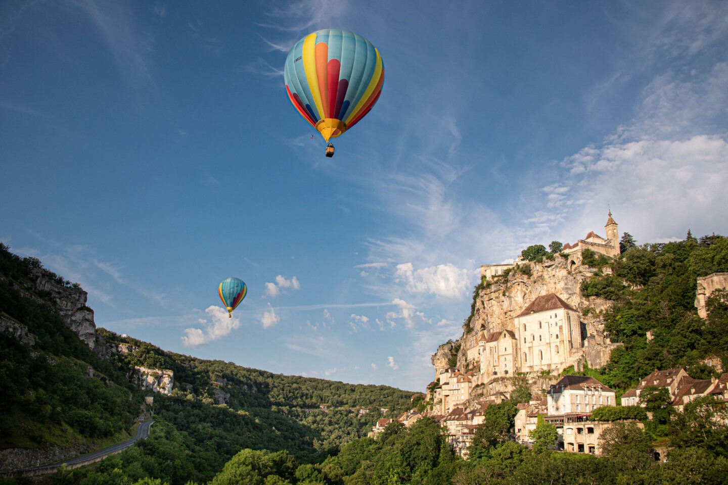 Dordogne, France - Hot Air Balloon Festival