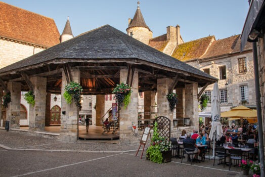 Dordogne, France - The village of Martel