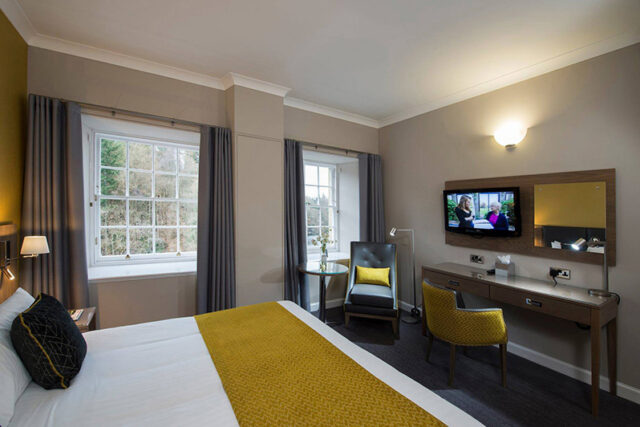 New Lanark Mill Hotel - Standard Double Bedroom