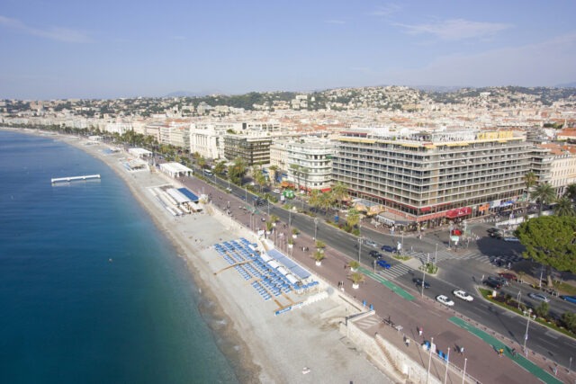 Coastline, beach, Resort