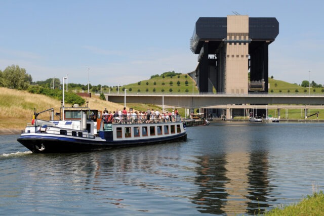 Strepy-Thieu Boat Lift, Belgian Ardennes