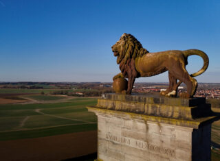 Lion Monument Waterloo, Belgian Ardennes