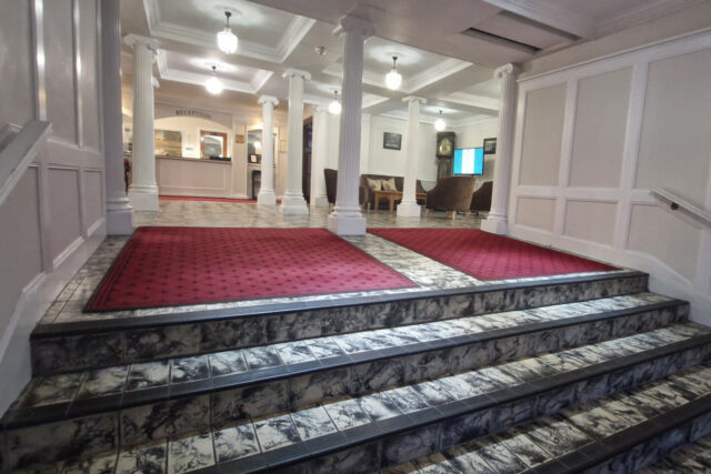 Hotel entrance