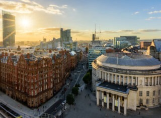 Manchester, North West - Cityscape of Manchester from No1 Peters Square (07b) ©Marketing Manchester and Rich J Jones Photography (NO EXPIRY)