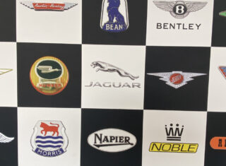 British Motor Museum, Cars, Logos, Motor