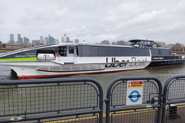Uber boat, London - New Meridian