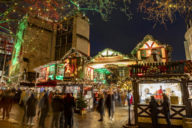 Cologne Christmas Market on Rudolfplatz