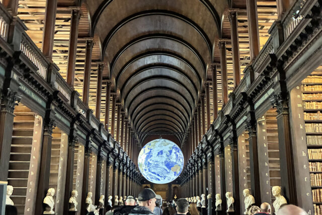 Long Room in Trinity College - Dublin Weekend