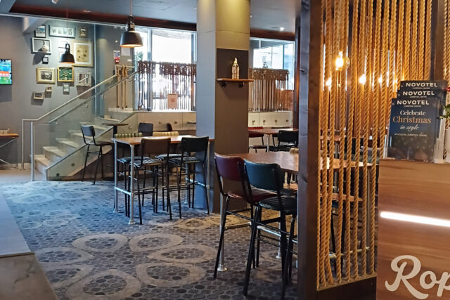 Novotel City Centre Restaurant Entrance and Bar