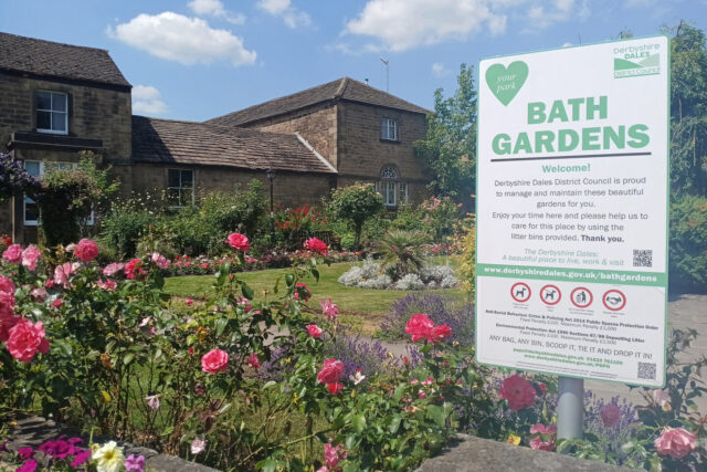 Bath Gardens - Buxton and Bakewell