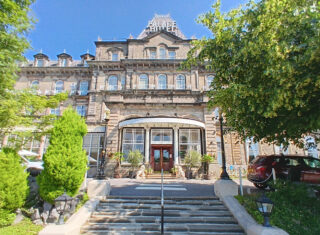 Entrance to Palace Hotel and Spa, Buxton