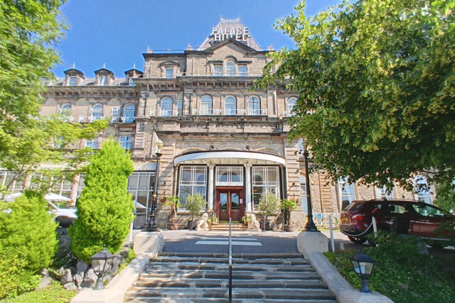 Entrance to Palace Hotel and Spa, Buxton