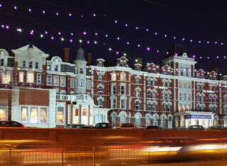 The Imperial Hotel, Blackpool - Exterior - At night