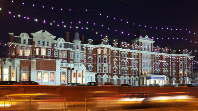 The Imperial Hotel, Blackpool - Exterior - At night
