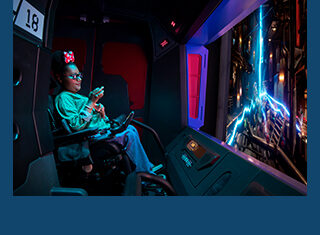 Guest at Spider-Man W.E.B Adventure, Marvel Avengers Campus