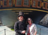 Amy with Mr Brunel at the SS Great Britain