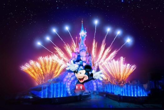 Bonfire and Christmas at Disneyland Paris